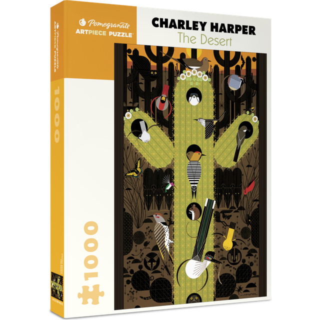 Charley Harper : The Desert 1000 Piece Jigsaw Puzzle