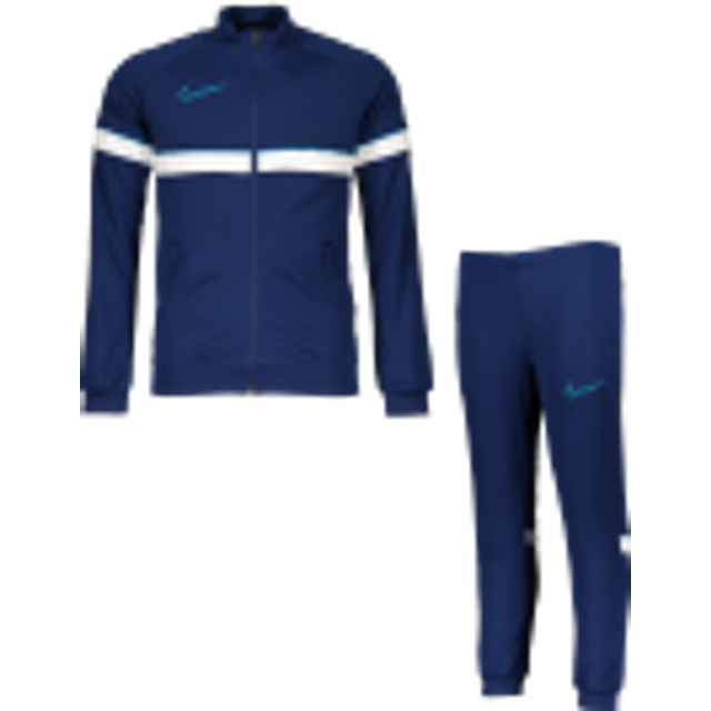 Nike DA5565 Unisex barn Y Nk Df ACD TRK kostym I96 träningsoverall dräkt, blå void/blå void/vit/imperial blå, 8 år