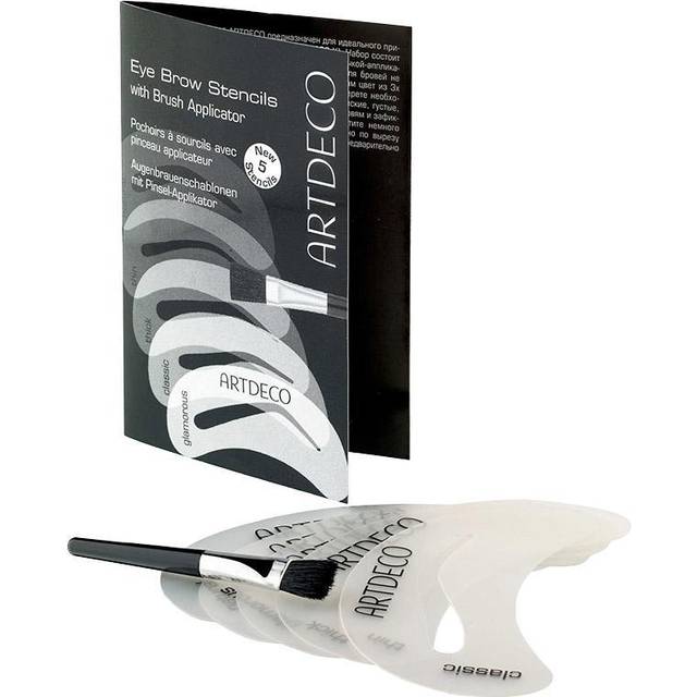 Artdeco Eye Brow Stencils With Brush Applicator