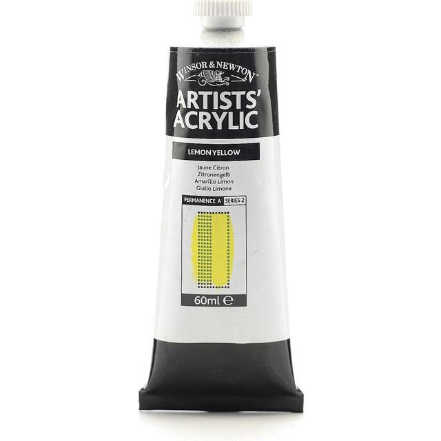 Winsor & Newton Professional Acrylic Colour 60ml Lemon Yellow