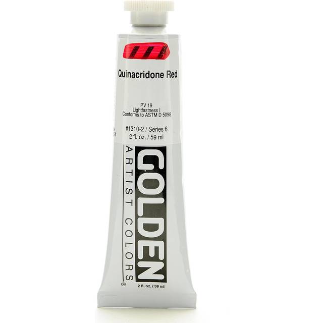 Golden Heavybody Acrylic 59ml Quinacridone Red #1310