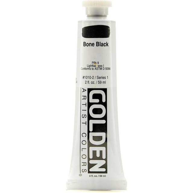 Golden Heavybody Acrylic 59ml Bone Black #1010