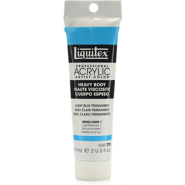 Liquitex Heavy Body Acrylic 59ml 770 Light Blue Permanent