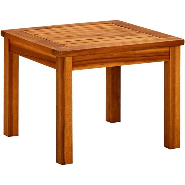 vidaXL Garden Coffee Table 45x45x36 cm Solid Acacia Wood - Brown