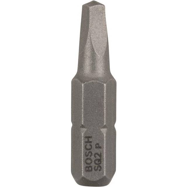 Bosch Square Extra Hard Robertson Screwdriver Bit R2 Square 25mm Pack of 3