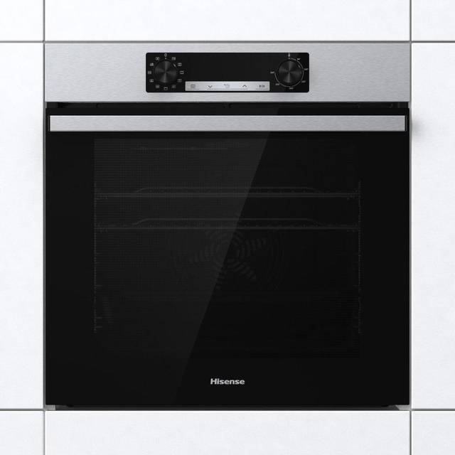 HISENSE BI62212AXUK Electric Steam Oven - Black & Stainless Steel, Stainless Steel