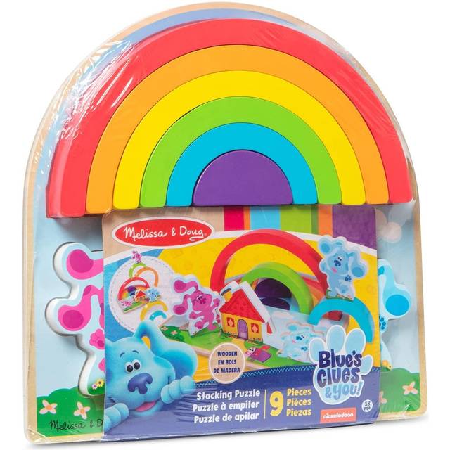 Blue's Clues & You Wooden Rainbow Stacking Puzzle