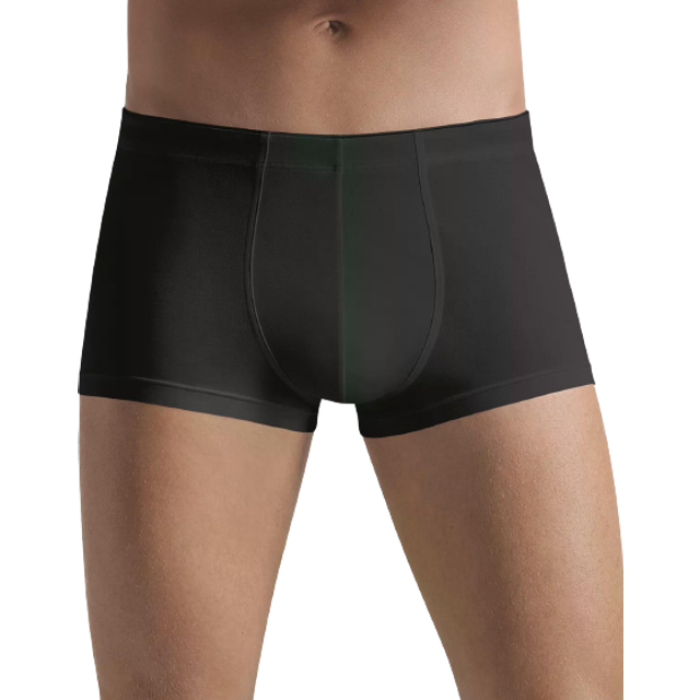 Hanro Cotton Superior Trunks - Black - L