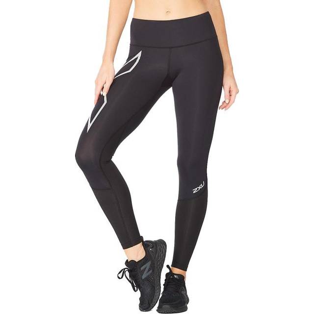 2XU AERO VENT MID-RISE COMP TIGHTS wa6519b-blksrf Storlek XS