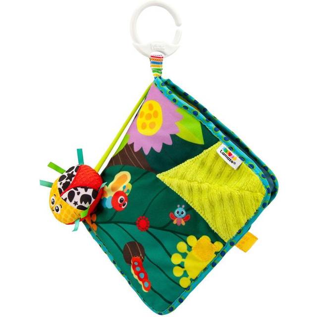 Bitty Bug Book, Clip on Pram and Pushchair Newborn Baby Toy, Sensory Toy for Babies with Colours and Sounds, Development Toy for Boys and Girls Aged 0