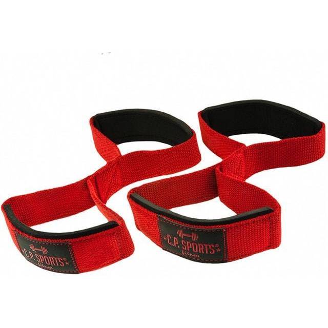 Figure 8 Straps - Lifting Loops, red, C.P. Sports