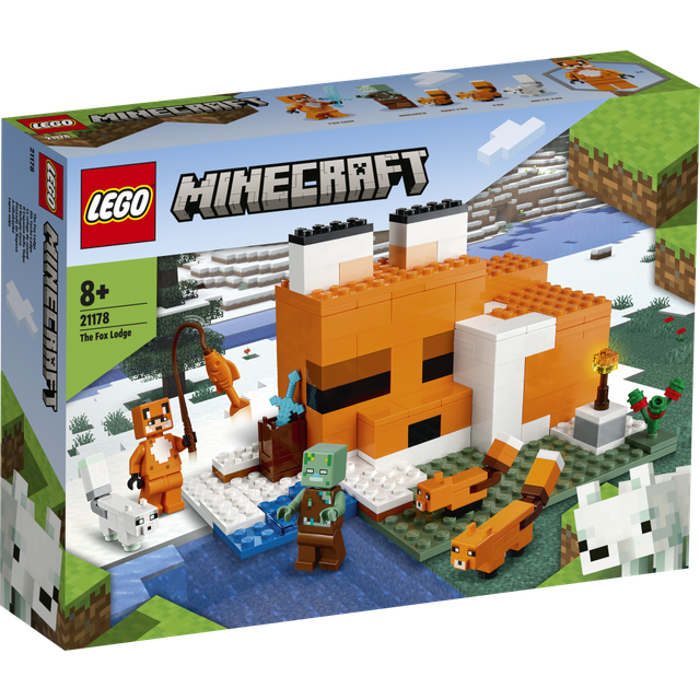 LEGO Minecraft Rävstugan 21178