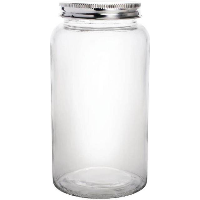 Vogue Glass Screw Top Preserving Jar 800ml (6 Pack)