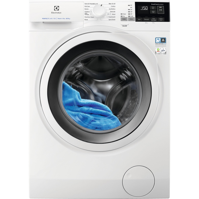 Electrolux 700 DualCare 8 kg Vaskemaskin/tørketrommel EW7W5468E6