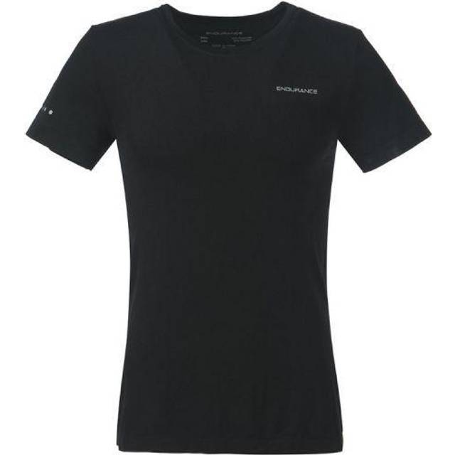Endurance Mens Melange Jaro Seamless Short Sleeve T-Shirt Size: 2XL, Colour: Dark Grey