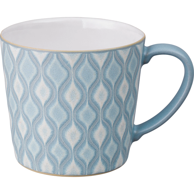 Impression Blue Hourglass Large Mug Seconds