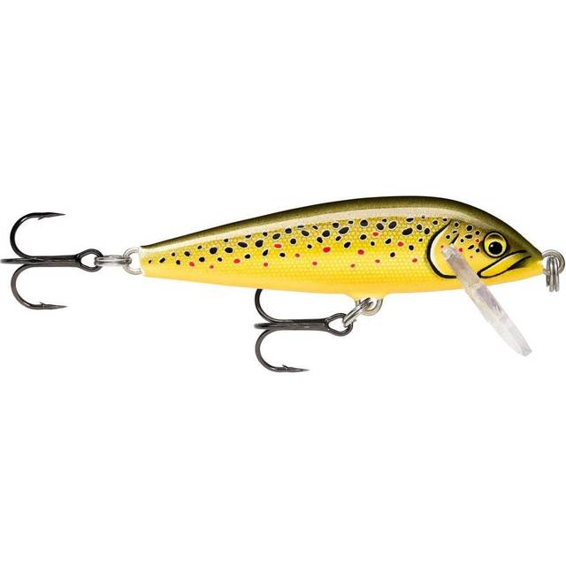 Rapala Unisex vuxen nedräkning fiskedrag fisketillbehör av balsaträ sötvatten spinndrag löpdjup 0,9–1,8 m fiskedrag 5 cm, 5 g-Tillverkad i Estland-Artistic, standard