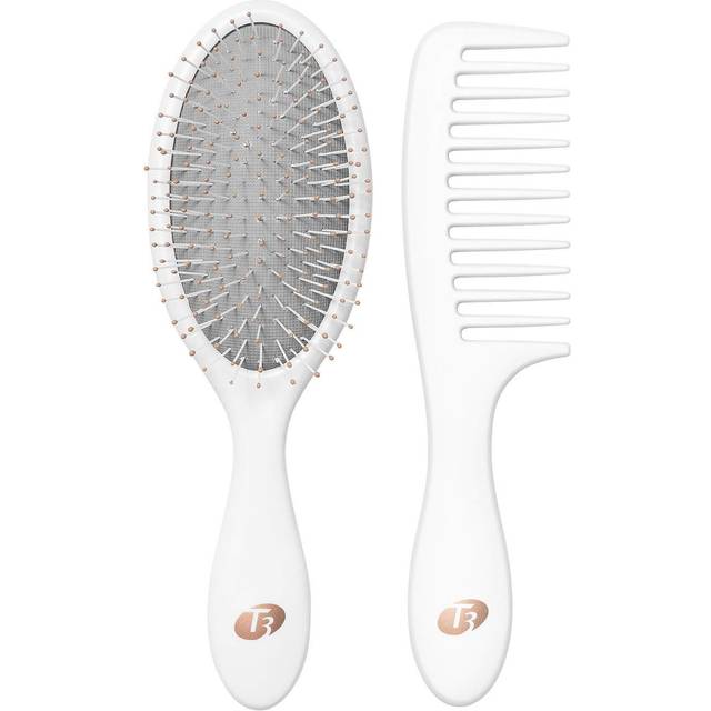 T3 Detangle Duo Detangling Brush and Shower Comb Set