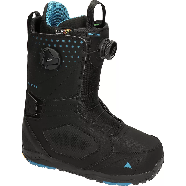 Burton Men's Photon BOA® Wide Snowboard Boots, Black, 12