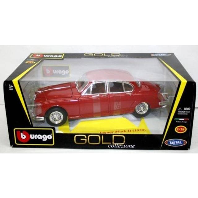 1:18 1959 Jaguar Mark Ll - Diecast Car Model Models Cars Metal Ii Saloon -  diecast car model models cars metal jaguar mark 1959 ii saloon assorted