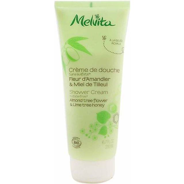 Melvita Almond Tree Flower & Lime Tree Honey Shower Gel 200ml