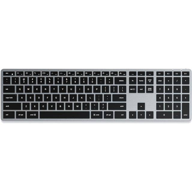 Satechi Slim X3 Bluetooth Keyboard SG with Numeric Keypad Backlit (ST-BTSX3M-UK)