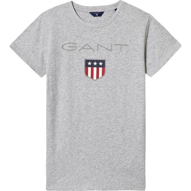 GANT T-shirt för barn, Gråmelange, 146