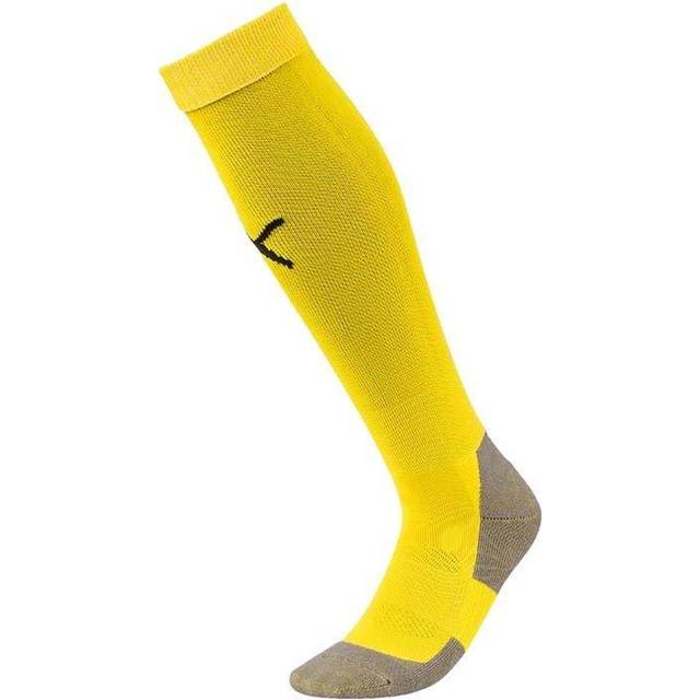 PUMA herr Fotboll Strumpor Team Liga Socks Core, Cyber Yellow-Puma Black, 5