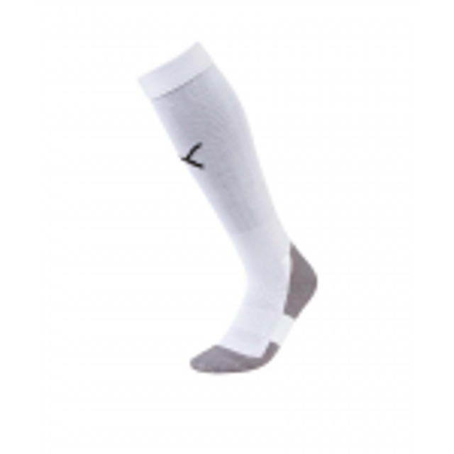 PUMA herr Fotboll Strumpor Team Liga Socks Core, Puma vit puma svart, 4