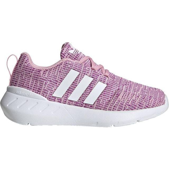 Adidas Swift Run 22 C gymnastikskor, True Pink/FTWR vit/levande rosa, 10 UK barn, True Pink Ftwr vit levande rosa, 10 UK Child