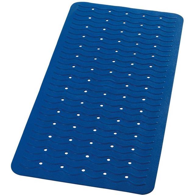RIDDER Halkfri badkarsmatta Playa 80x38 cm neonblå 68303
