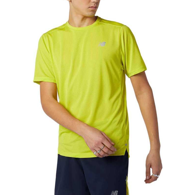 NEW BALANCE IMPACT RUN KURZARM-OBERTEIL Herren Sulphur Yellow L