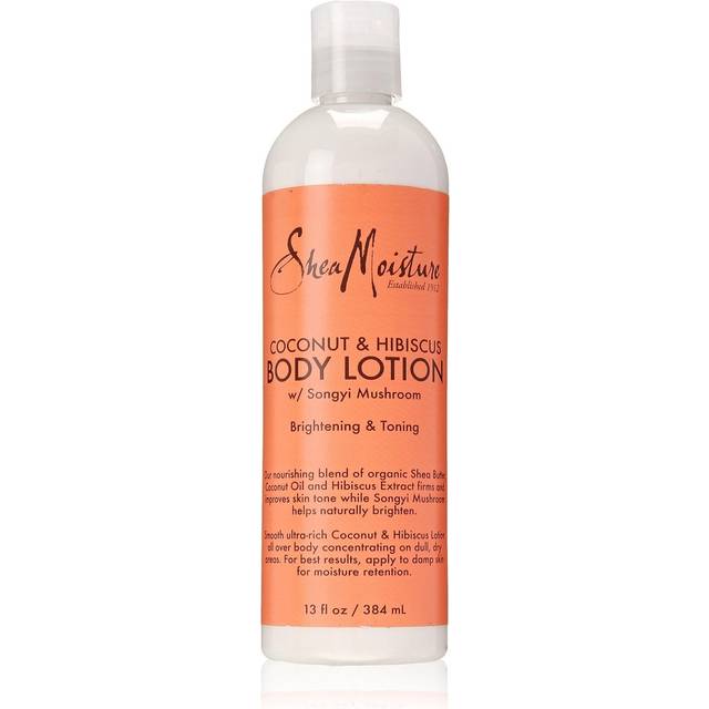 Coconut & Hibiscus Body Lotion Brightening & Toning by Shea Moisture for Unisex - 13 oz Body Lotion