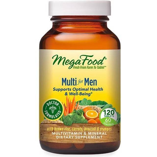 MegaFood  Men's Advanced Multivitamin  120 Tablets