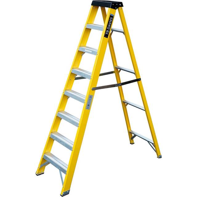 TB Davies 8 Tread INSUL8-S Fibreglass Professional Swingback Step Ladder