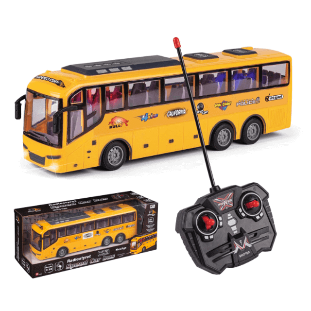 Speed Car R/C Buss 1:30 med Ljus