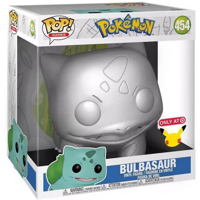 Funko Pop! Pokemon - Metallic Bulbasaur 10 Inches