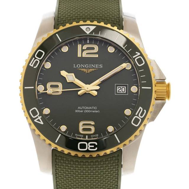 LONGINES Hydroconquest Automatic 41MM Green Dial Men's Watch L3.781.3.06.9 / L37813069 - 41 mm