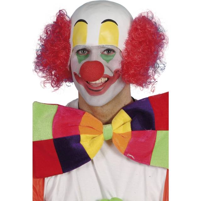 Adults Clown Rubber Top Wig