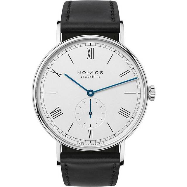 Nomos Glashütte Herrenuhr Ludwig 38 234 - silber