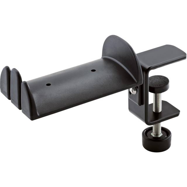 K&M 16090 hörlurshållare, svart