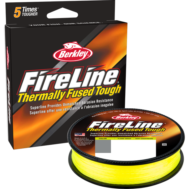 Berkley Fireline Fused Original 150m Flame Green