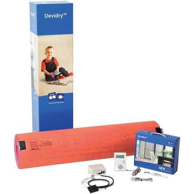 Golvvärmematta 5m² 440W 230V Devi