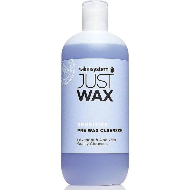 Salon System just wax sensitive pre wax cleanser lavender & aloe vera 500ml