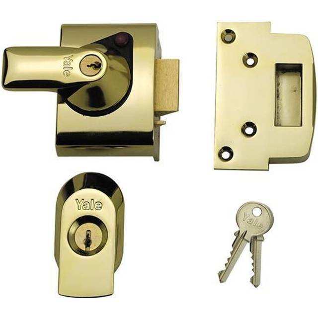 Yale Brass Maxsec Nightlatch - 40mm