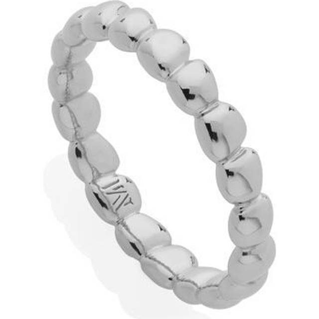 Monica Vinader Nura Stacking Ring, Silver