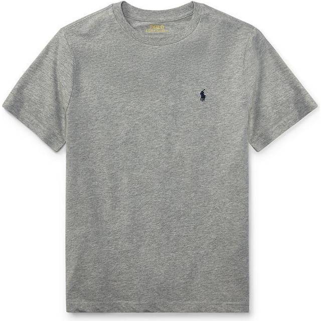 Ralph Lauren Crewneck Top I Bomullsjersey Andover Heather | Grå | 117-123 cm