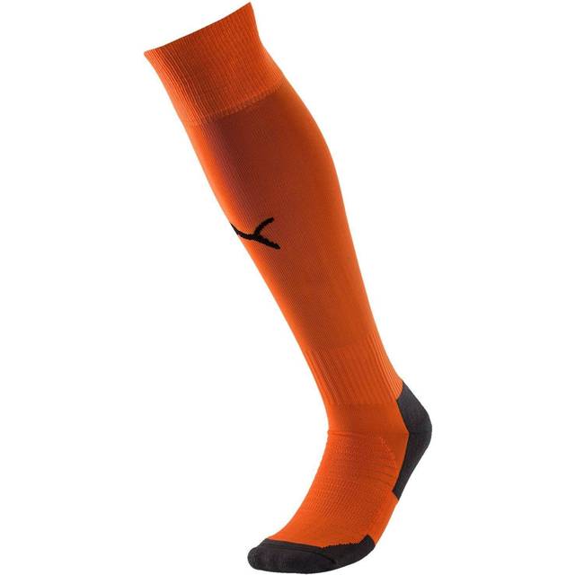 PUMA herr Fotboll Strumpor Team Liga Socks Core, Golden Poppy/Puma Black, 5