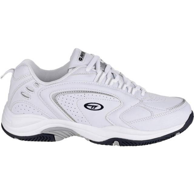 (13 UK, White) Hi-Tec Mens Blast Lite Lace Up Trainers