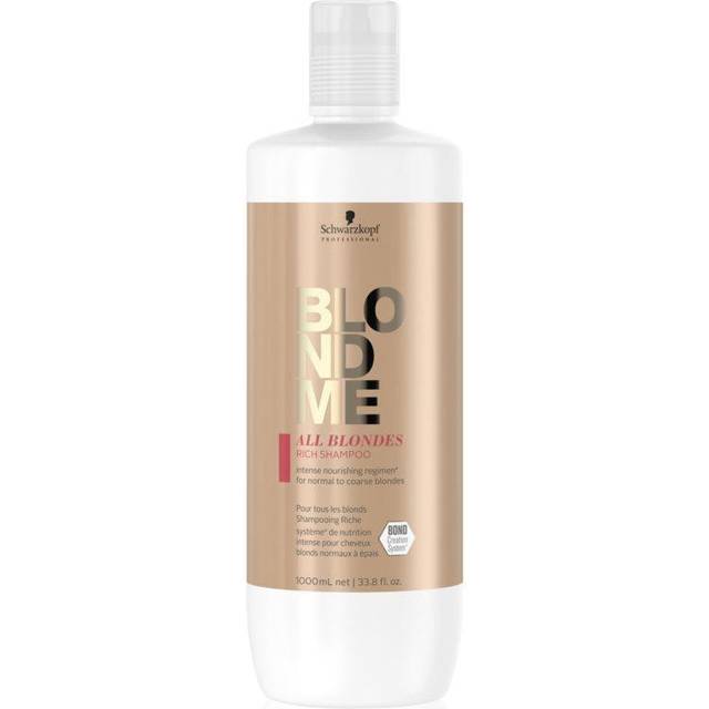 Schwarzkopf blondme keratin restore all blond rich schampo 1000 ml